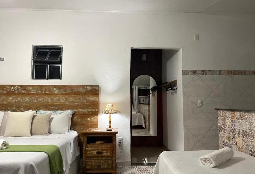 Quarto Familiar Vista Montanha, Pouso Das Flores