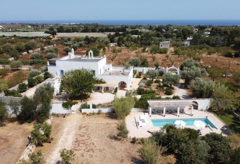 Вилла с 1 спальней и бассейном, Masseria San Martino