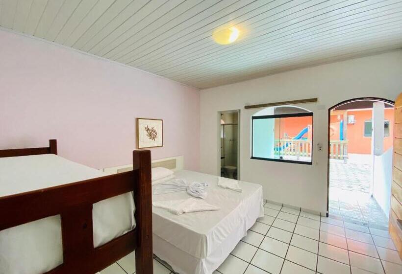4인용 스탠다드 룸, Pousada Porto Do Rio Praia