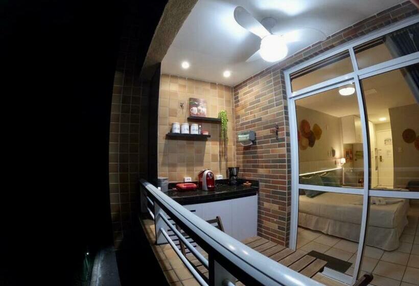 Апартаменты 1 Спальня с Балконом, Gran Lençóis Flat Barreirinhas Apt 509