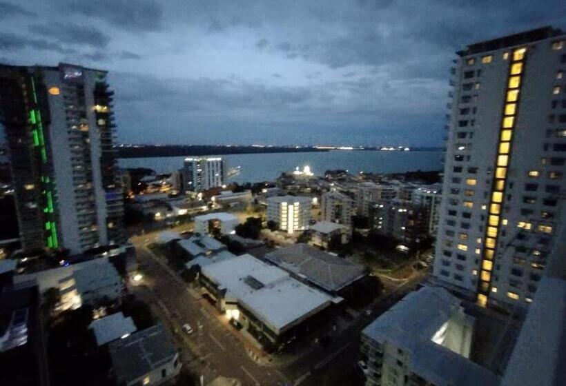 침실 1개 바다 전망 아파트, Darwin Harbour Suite