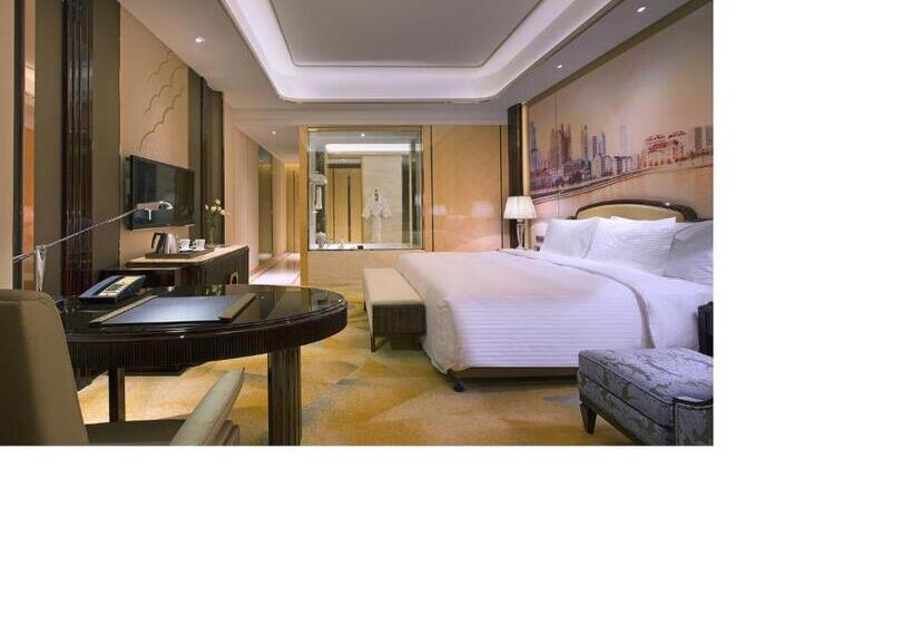 带大床的豪华间, Wanda Vista Tianjin