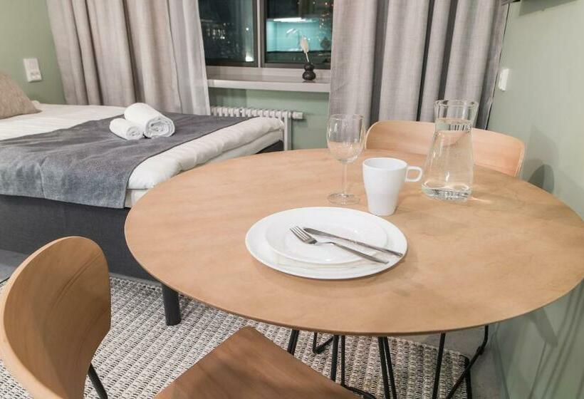 Номер Стандарт Индивидуальный, Forenom Aparthotel Jyväskylä