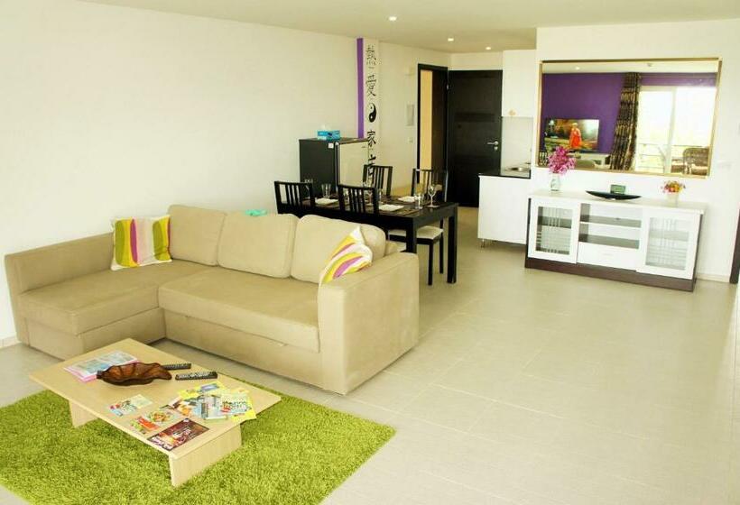 آپارتمان 1 خوابه با چشم‌انداز دریا, Siam Royal Bay Beach Villa And Beachfront Apartments