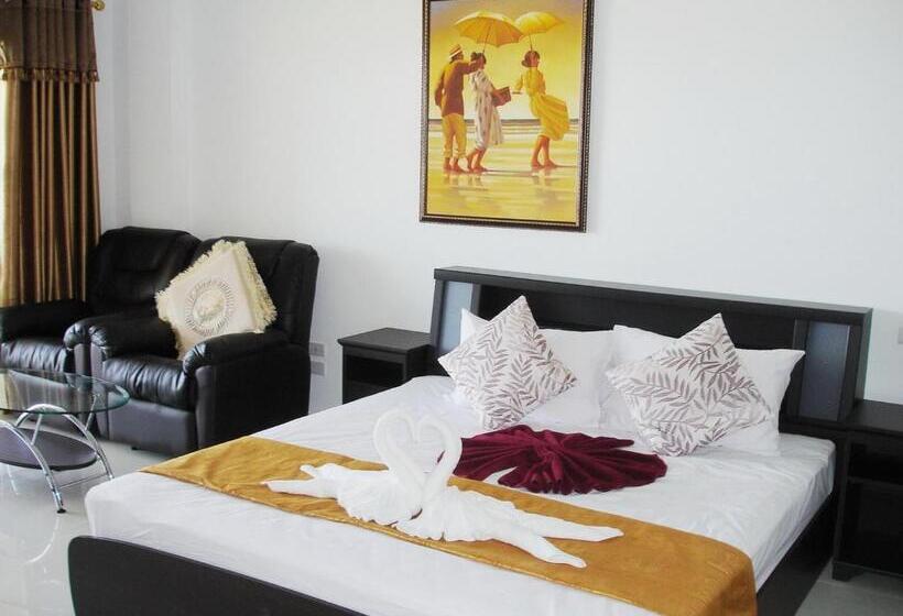 استودیوی استاندارد با چشم‌انداز دریا, Siam Royal Bay Beach Villa And Beachfront Apartments