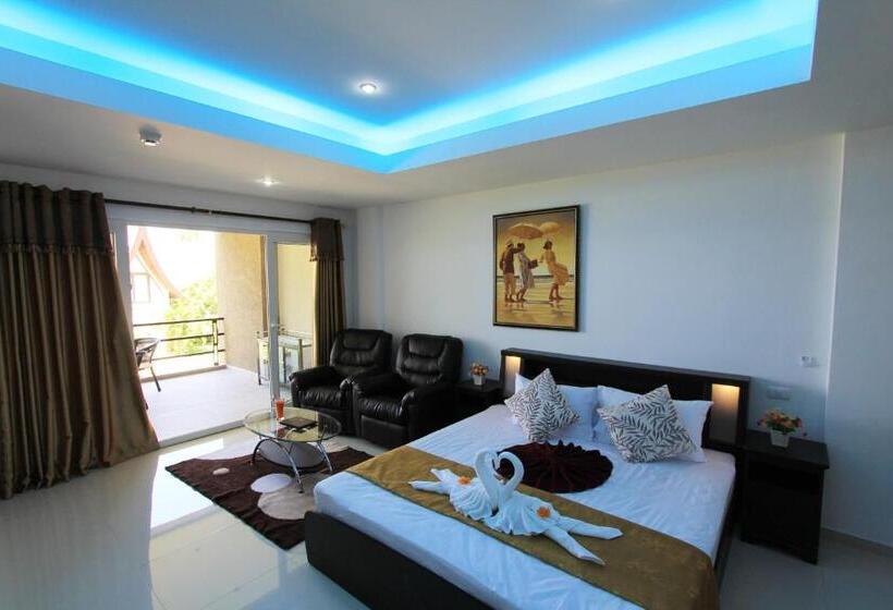 استودیوی استاندارد با چشم‌انداز دریا, Siam Royal Bay Beach Villa And Beachfront Apartments