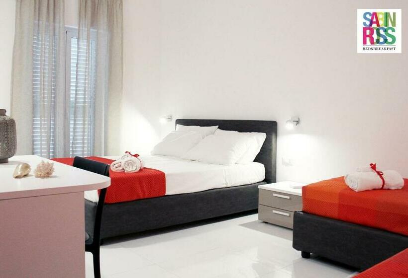اتاق استاندارد سه تخته با بالکن, B&b Sabin Ross