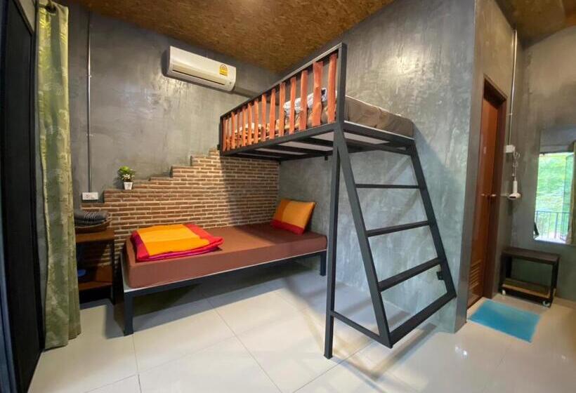 Номер Deluxe, Baan Nork Farmstay บ้านนอก ฟาร์มสเตย์