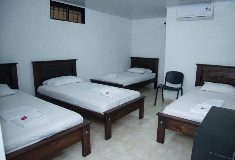 4인용 스탠다드 룸, Aparta Hotel El Cacique Upar