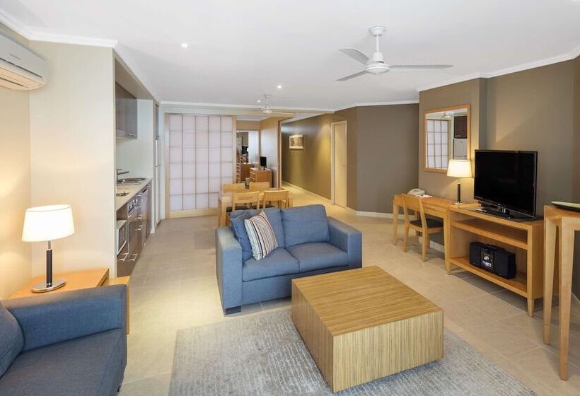 침실 1개 바다 전망 아파트, Oaks Hervey Bay Resort And Spa