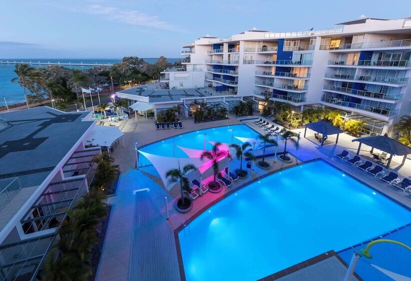 2침실 아파트 풀장 전망, Oaks Hervey Bay Resort And Spa
