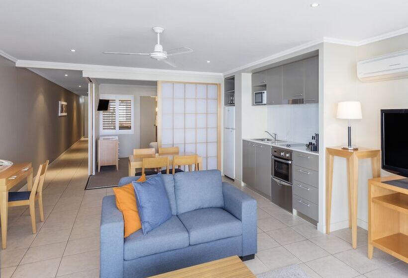 3침실 아파트 풀장 전망, Oaks Hervey Bay Resort And Spa