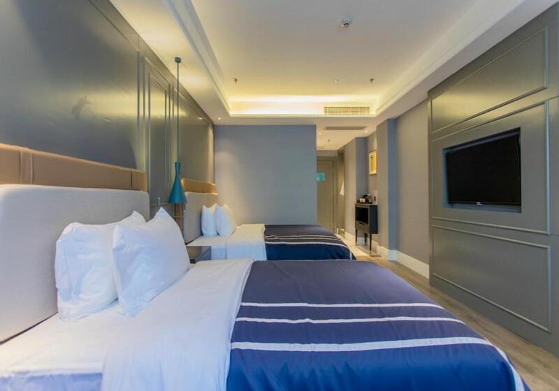 اتاق لوکس, Lanou Hotel Chongqing Hongou Square Wanzhou Guanyinyan