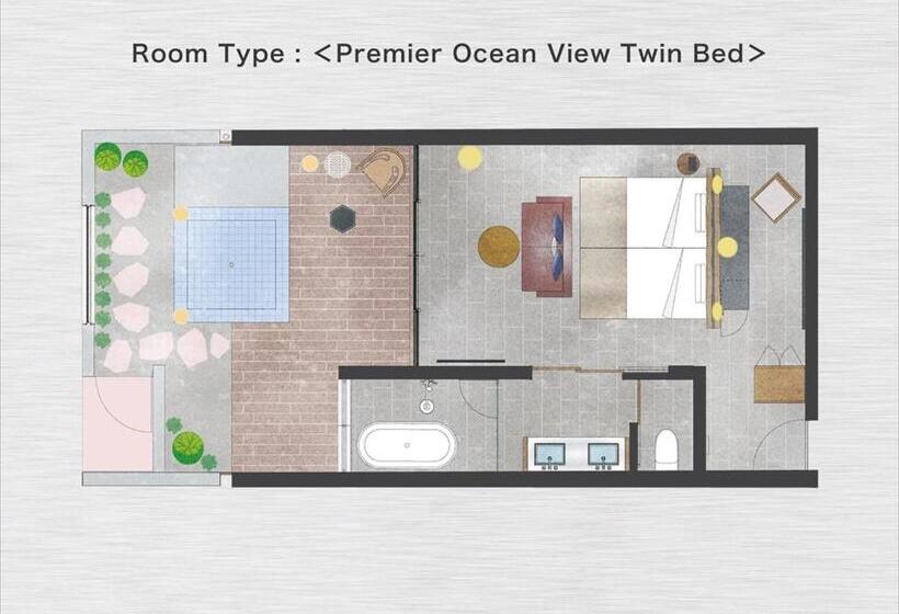 Habitación Premium Vista al Mar., One Suite The Grand