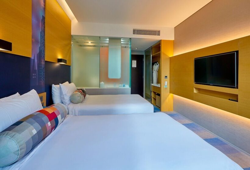 اتاق استاندارد با چشم‌انداز شهر, Aloft Seoul Gangnam