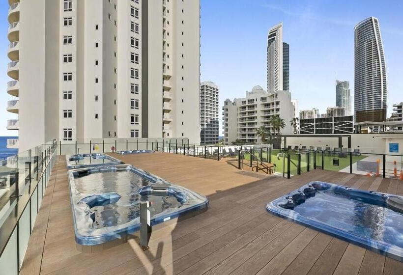 스탠다드 스튜디오, Ocean View 2 Bed Studio In The Heart Of Surfers