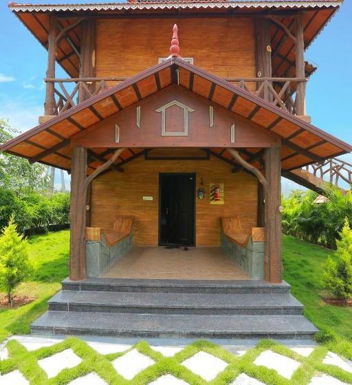 标准房带园景, Selvamathi Farm Resorts