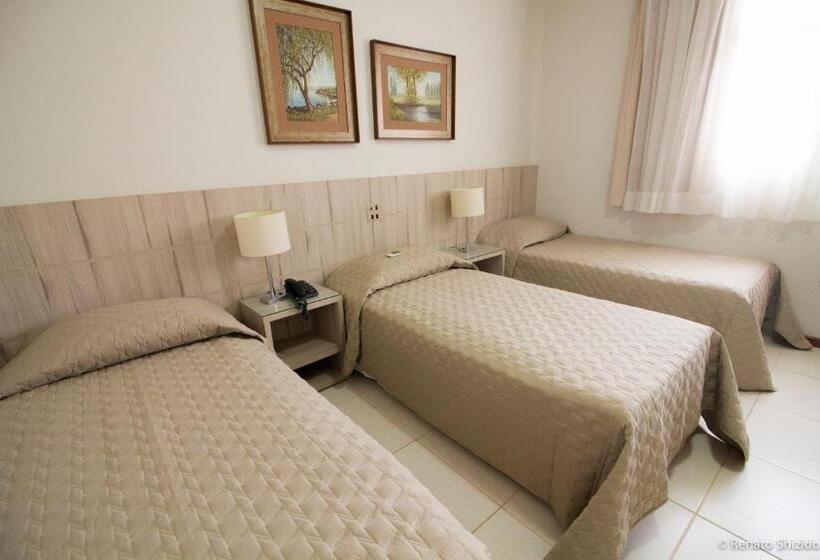 Трехместный Номер Deluxe, Aruá Hotel, Restaurante E Convenções