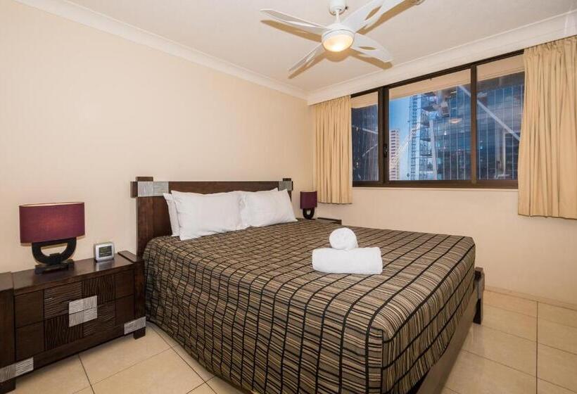 דירת 2 חדרים נוף לים, Breakers North Absolute Beachfront Apartments