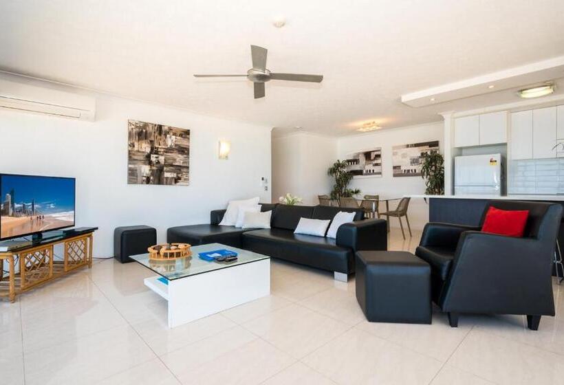 דירת שני חדרים, Breakers North Absolute Beachfront Apartments