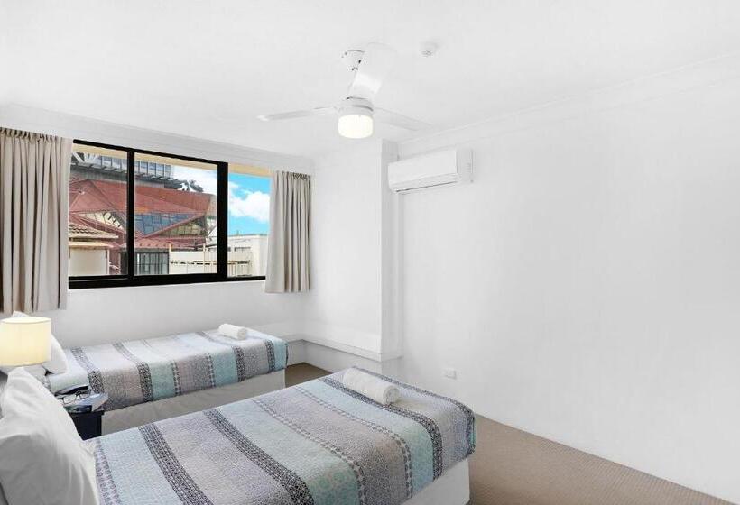 דירת 2 חדרי שינה עם נוף לבריכה, Breakers North Absolute Beachfront Apartments
