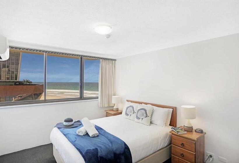 דירת 2 חדרים נוף לים, Breakers North Absolute Beachfront Apartments