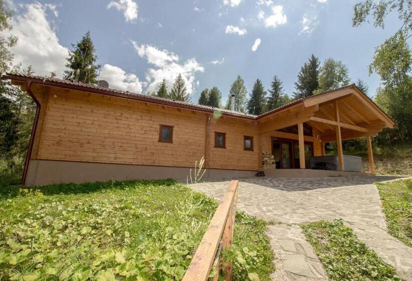 Вилла с 1 спальней и бассейном, Ski Cierny Balog