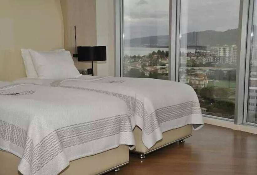 اتاق لوکس با چشم‌انداز دریا, Aurum Trabzon Hotel