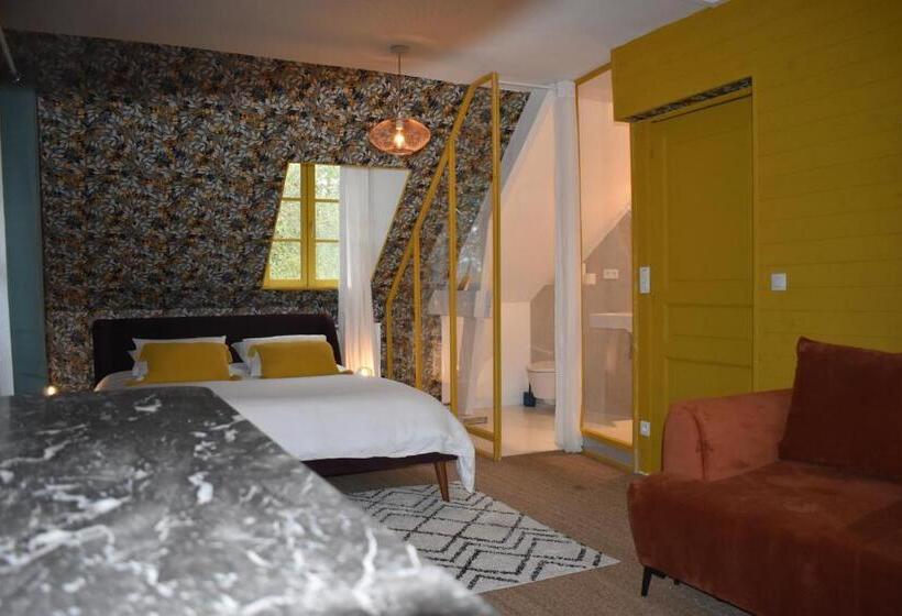 Семейный Номер Вид на Сад, La Maison Des Champs , Chambres D Hotes , Receptions