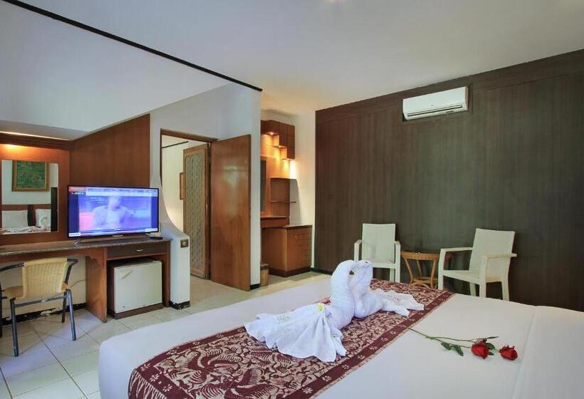 Номер Deluxe, Puri Naga Beachfront Cottages