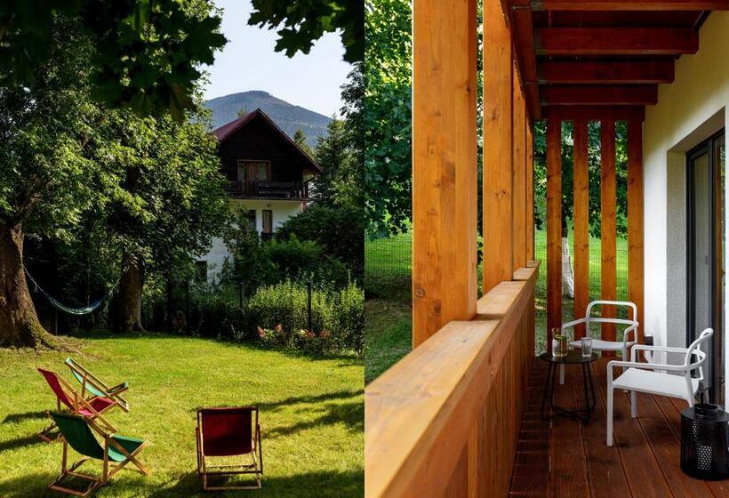 اتاق استاندارد با بالکن, Dom Góry Las   Kameralny Pensjonat W Centrum Karpacza Dla Gości Dorosłych Od 13 Roku życia, Catering