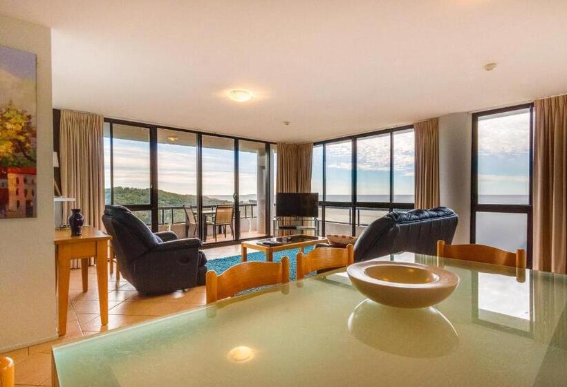 프리미엄 아파트 1 베드룸 바다 뷰, Pacific Towers Beach Resort