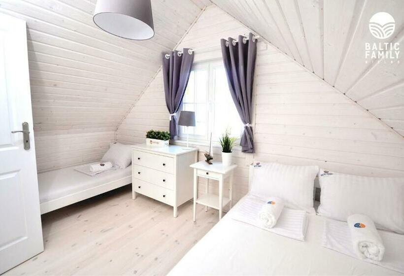 خانه 2 خوابه, Domki Baltic Family Basen Kidsclub Rowery
