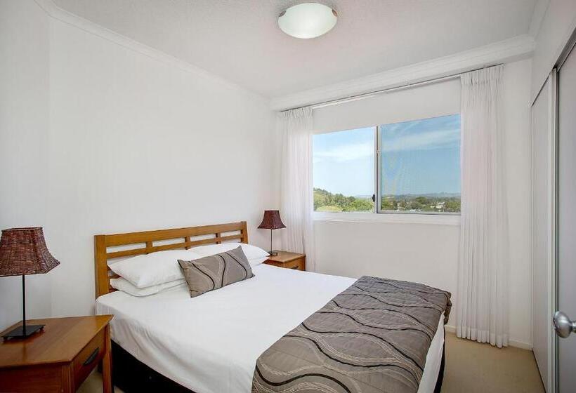 침실 3개 바다 전망 아파트, Kirra Beach Apartments