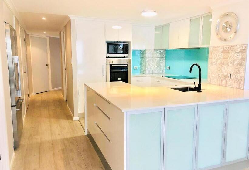 침실 1개 바다 전망 아파트, Kirra Beach Apartments