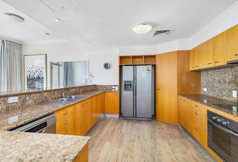 1침실 펜트하우스 아파트, Kirra Beach Apartments