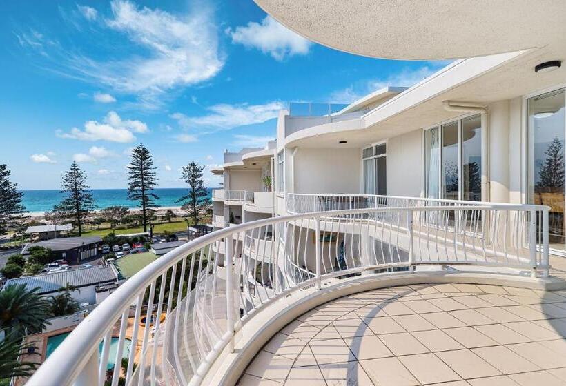 1침실 펜트하우스 아파트, Kirra Beach Apartments