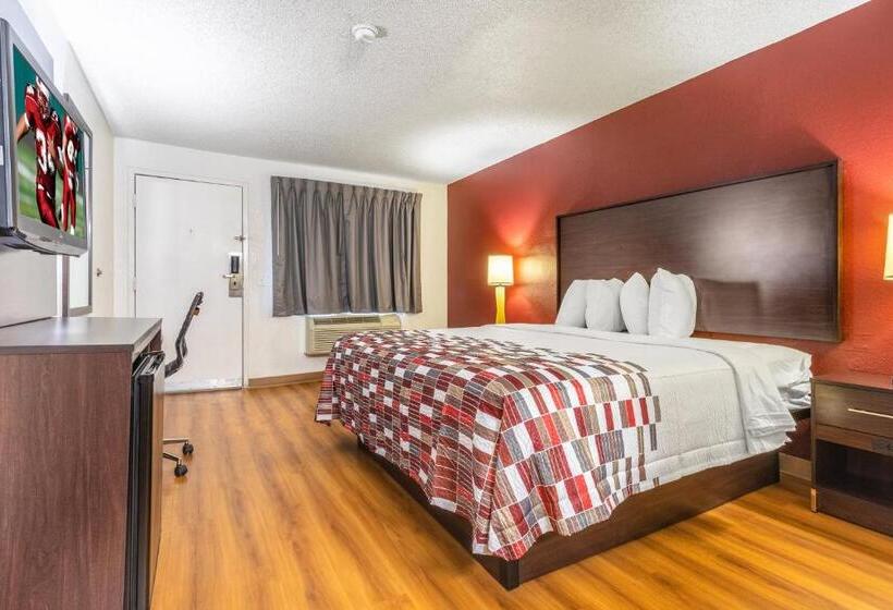 חדר דחוקס עם מיטת קינג, Red Roof Inn Phoenix  Midtown