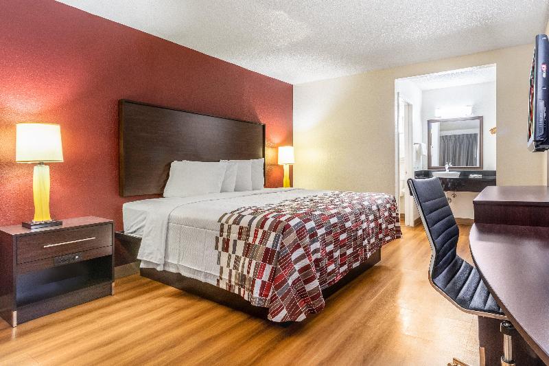 חדר דחוקס עם מיטת קינג, Red Roof Inn Phoenix  Midtown