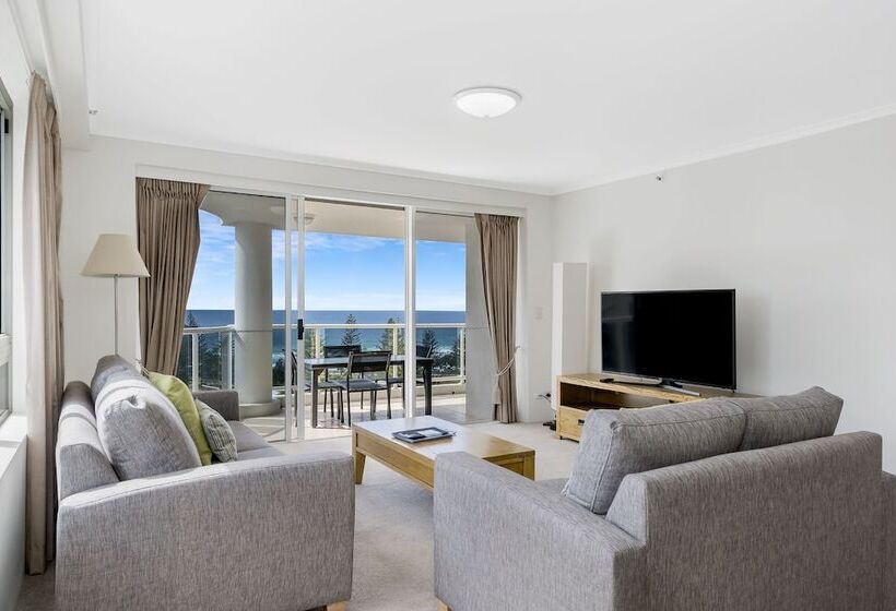 Апартаменты 1 Спальня Вид на Море, Oscar On Main Beach Resort