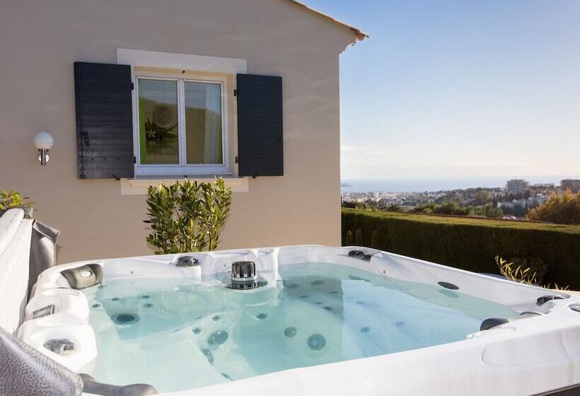 디럭스 룸 바다 전망, Les Chambres D Hôtes De Mougins