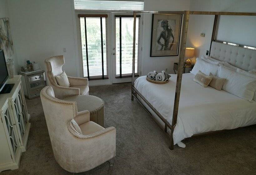 스탠다드 룸 더블 침대, White Orchid Inn & Spa