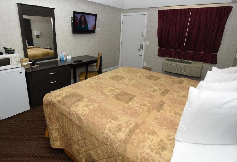 キングサイズベッドのデラックスルーム, Country View Inn & Suites Atlantic City