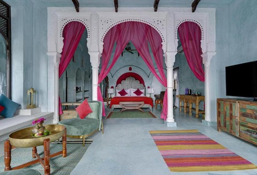 标准间带山景, Maya Garh Pushkar
