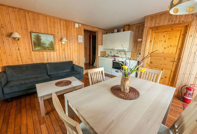 침실 2개 아파트, Lydersen Rorbuer Hostel And Apartments Kvalvika And Rytten