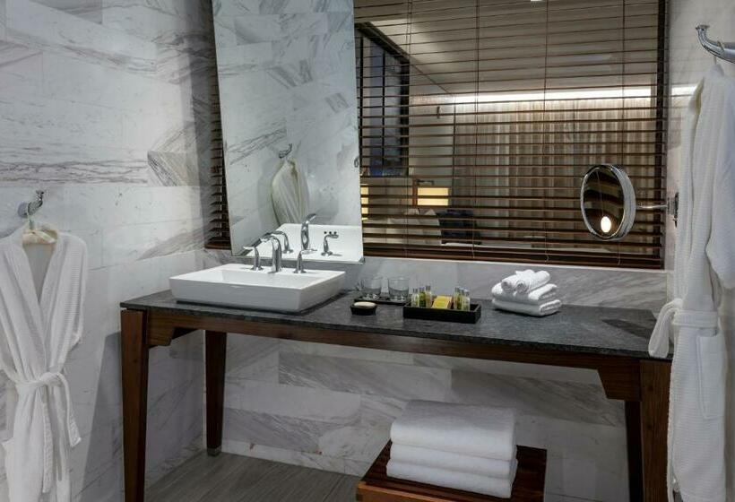 غرفة قياسية سرير كينج لذوى الإحتياجات الخاصة, Hilton Vallarta Riviera All Inclusive Resort, Puerto Vallarta