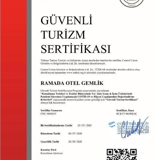 اتاق استاندارد, Ramada By Wyndham Gemli̇k
