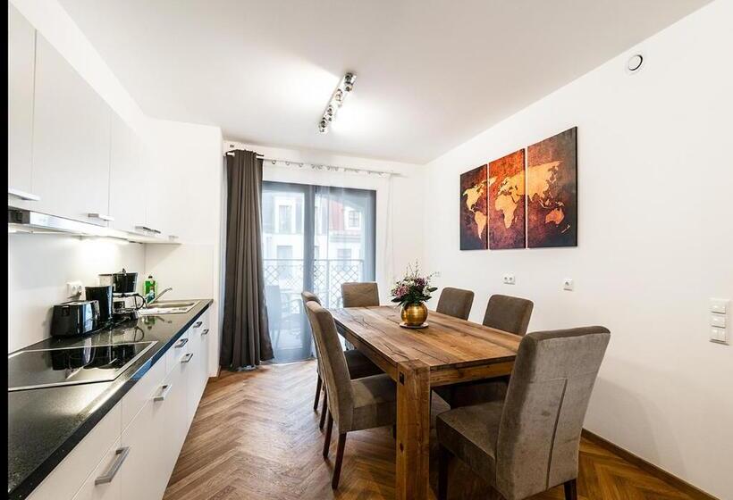 침실 2개 아파트, Aparthotel Am Schloss