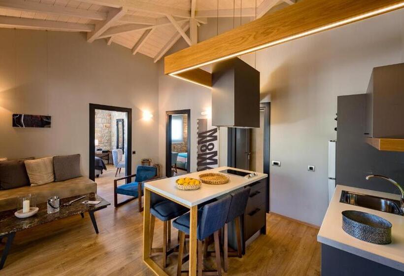 Номер Deluxe с Гидромассажем, Anthemion Suites And Villas