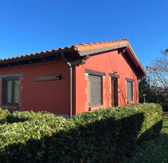 庭の見える１ベッドルームアパートメント, Posada La Cabana De Salmon